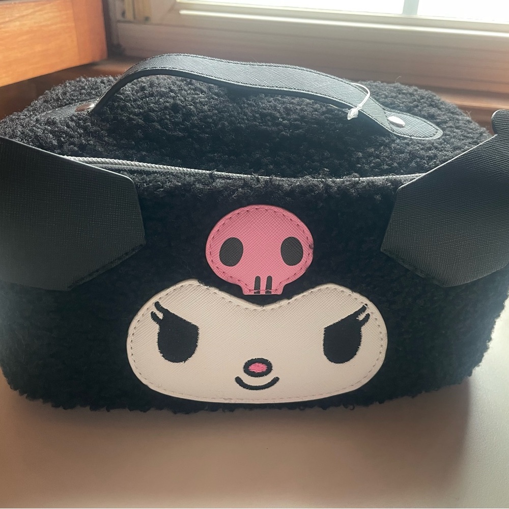 Kuromi Plush Cosmetic Bag